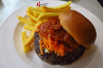 Huber's Bistro, truffle burger