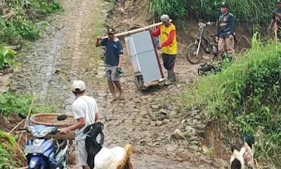 Warga Trenggalek Diminta Waspada, Bencana Tanah Gerak di Tumpak Nongko Desa Ngrandu Suruh