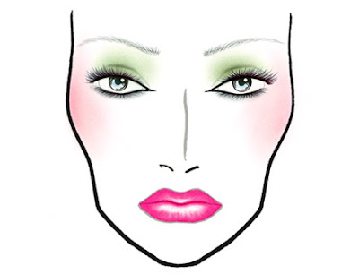 makeup face charts. makeup face charts. makeup