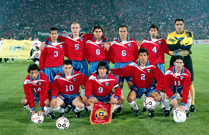 Formación de Chile ante Paraguay, Clasificatorias Francia 1998, 20 de julio de 1997