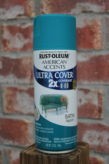 rustoleum american accents spray paint lagoon