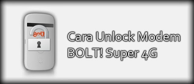 Cara Mudah Unlock Modem BOLT 4G ZTE MF90