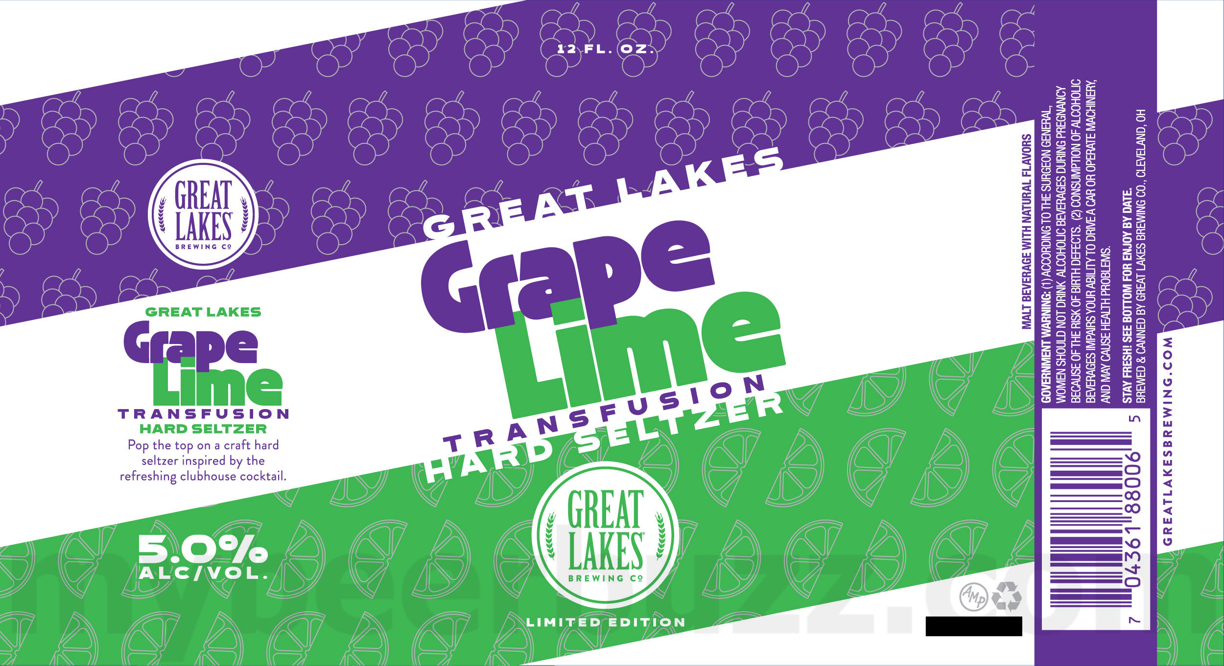 Great Lakes Adding Small Batch Rotator IPA, Bourbon Barrel Imperial Porter & Grape Lime Transfusion Hard Seltzer