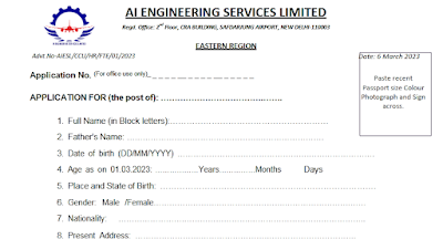 Engineering Diploma And Other Job Vacancies Air India Engineering Services Limited