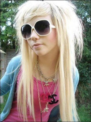 hairstyles emo. Blonde Emo Hairstyles for