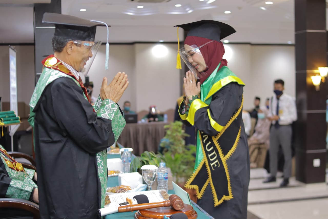 Sempat Tertunda, STAI MU Tanjungpinang  Meluluskan 129 Wisudawan