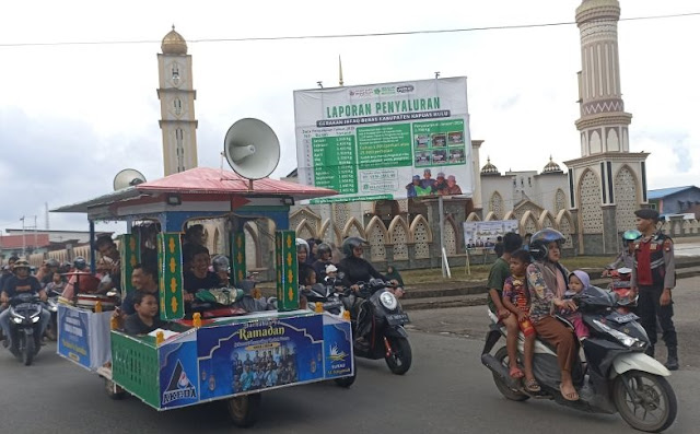 Umat Muslim Kapuas Hulu Hadapi Bulan Suci Ramadan, Gelar Tradisi Pawai Gerobak Sahur