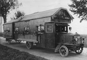 Curiosas casas móviles a principios del siglo XX