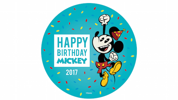 ミッキーマウスのお誕生日をお祝いしよう