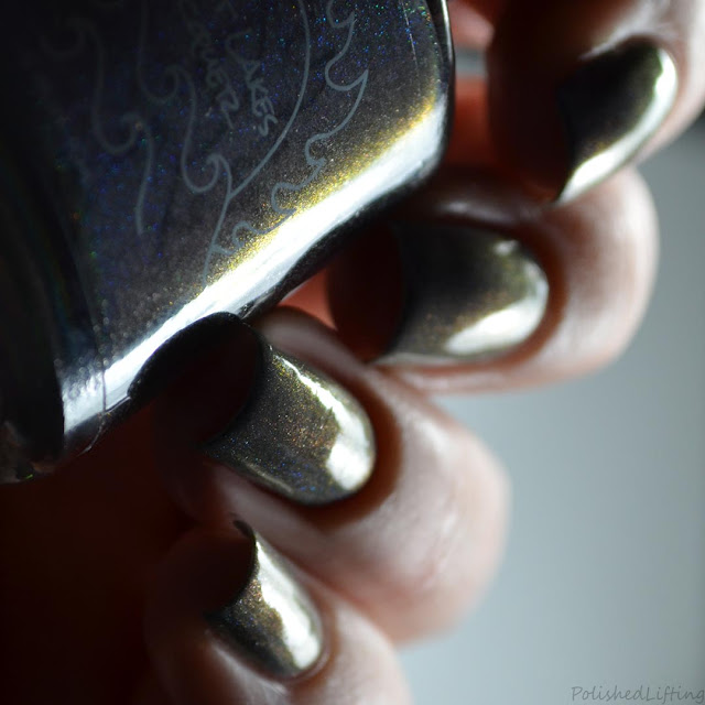 gray nail polish