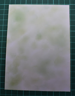Add darker green ink to card