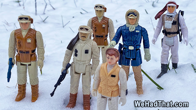 Vintage Kenner Hoth action figures