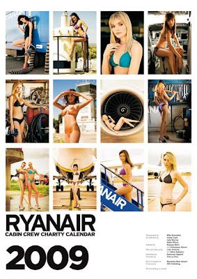 Ryanair Charity Calendar 2009 | Hot Sexy Girls of Girls of Ryanair Cabin Crew Pictures