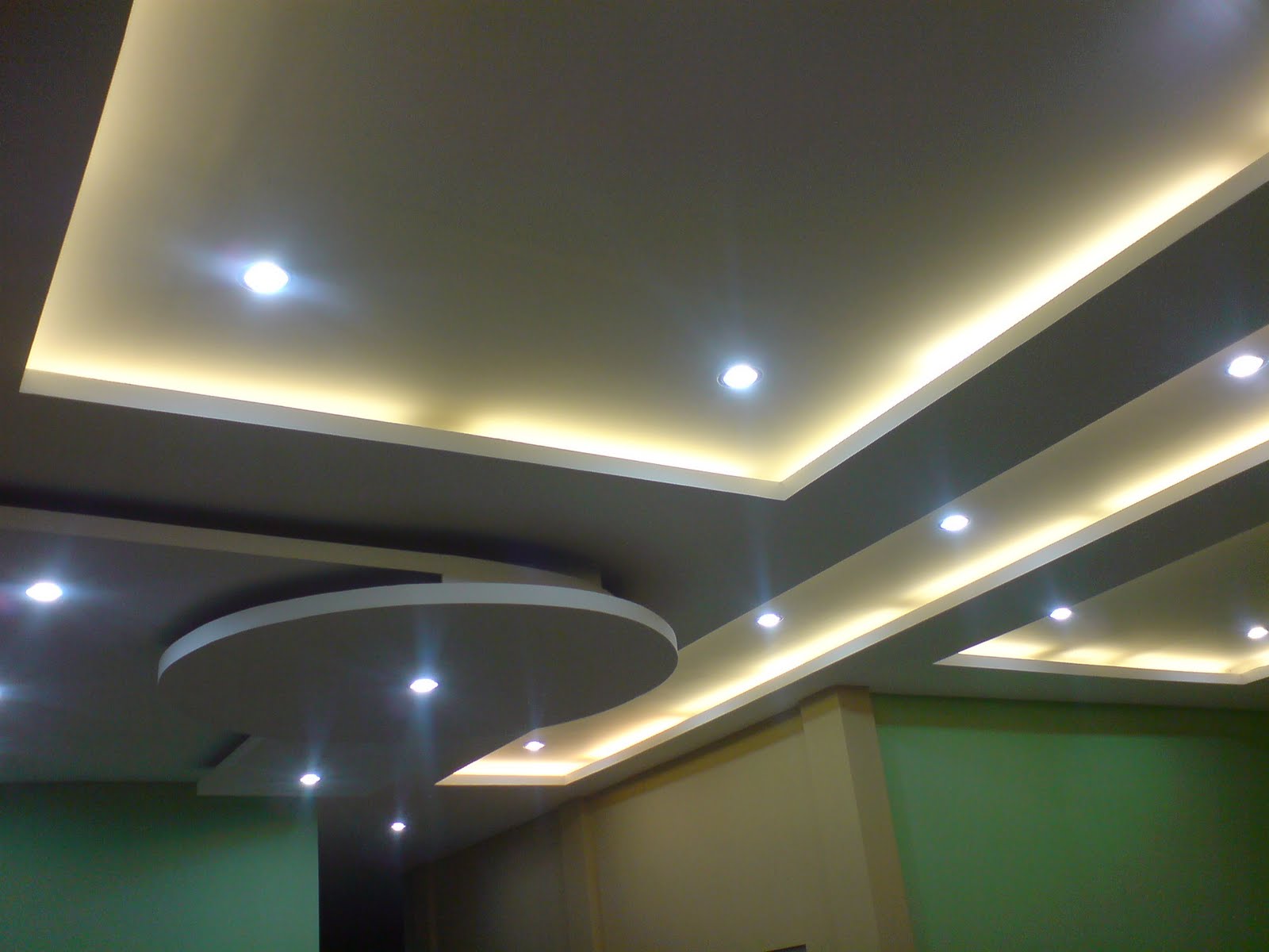 Model dan Tipe Plafon  Drop Ceiling Gypsum  Kayu Minimalis 