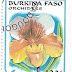 1996 - Burkina Faso - Orquídea amarela