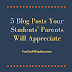 5 Blog Posts Your Students' Parents Will Appreciate