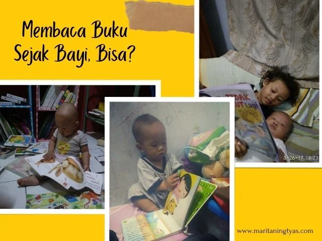 bisakan membaca buku sejak bayi?