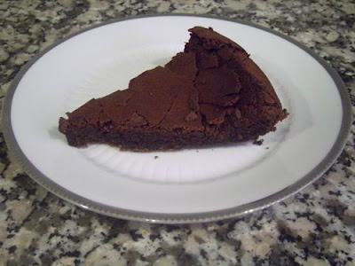 Tarta de chocolate sin harina