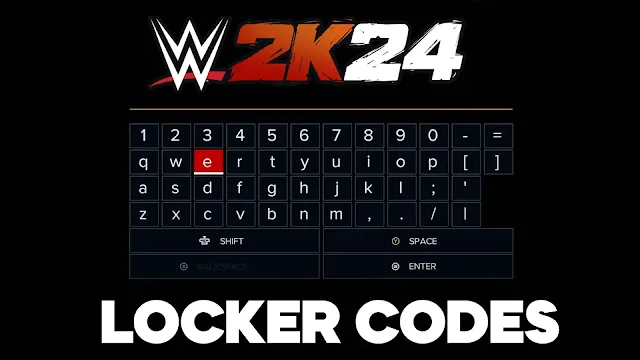 All Locker Codes for WWE 2K24