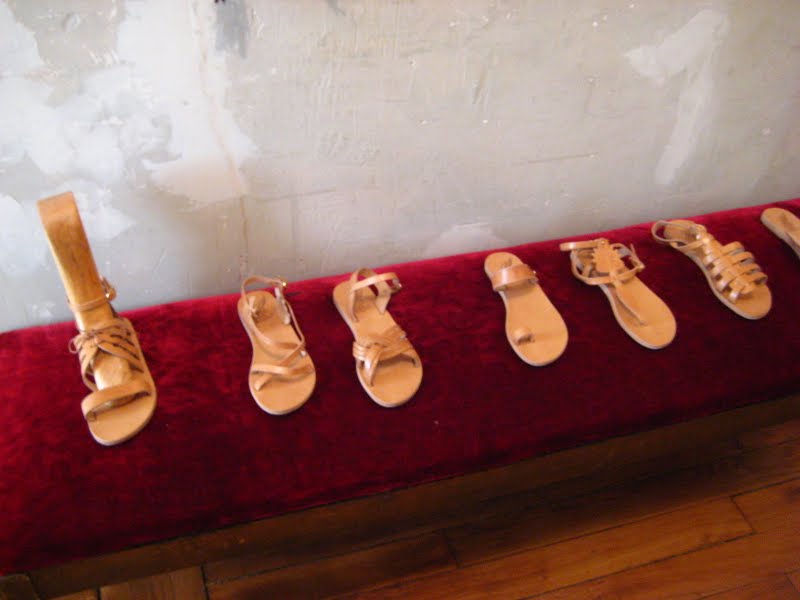 PUBLISHED: ANCIENT GREEK SANDALS in Paris