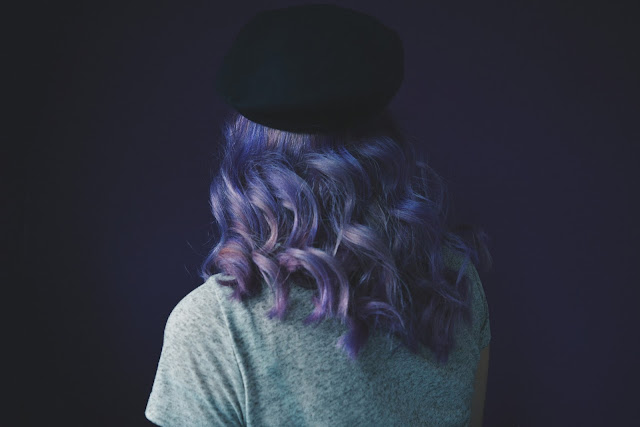 lilac wavy hair - moonshinefaerie