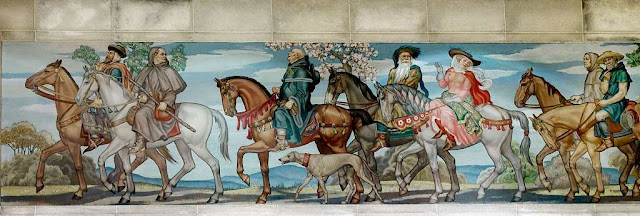 Elucidate how realistically Chaucer portrays a contemporary society in The General Prologue to the Canterbury Tales