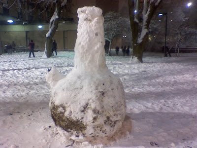 Snow Homemade Bong