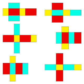 Bangun Matematika sanggup dibagi menjadi dua bentuk yaitu bangkit datar dan bangkit ruang 54 Gambar Jaring Jaring Balok 