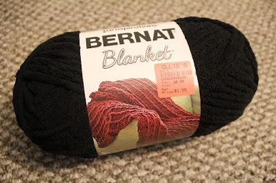 Bernat Blanket, yarn, crochet