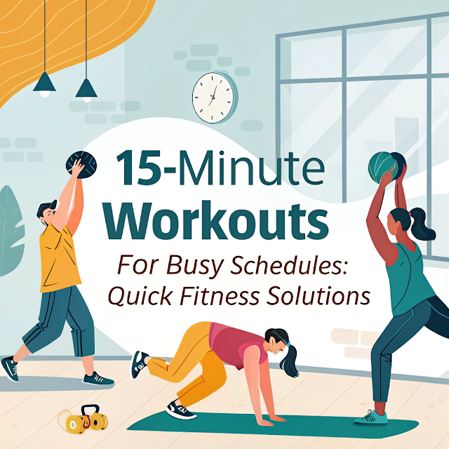 15-Minute Workouts for Busy Schedules: Quick Fitness Solutions