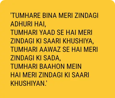 heart touching emotional true love shayari