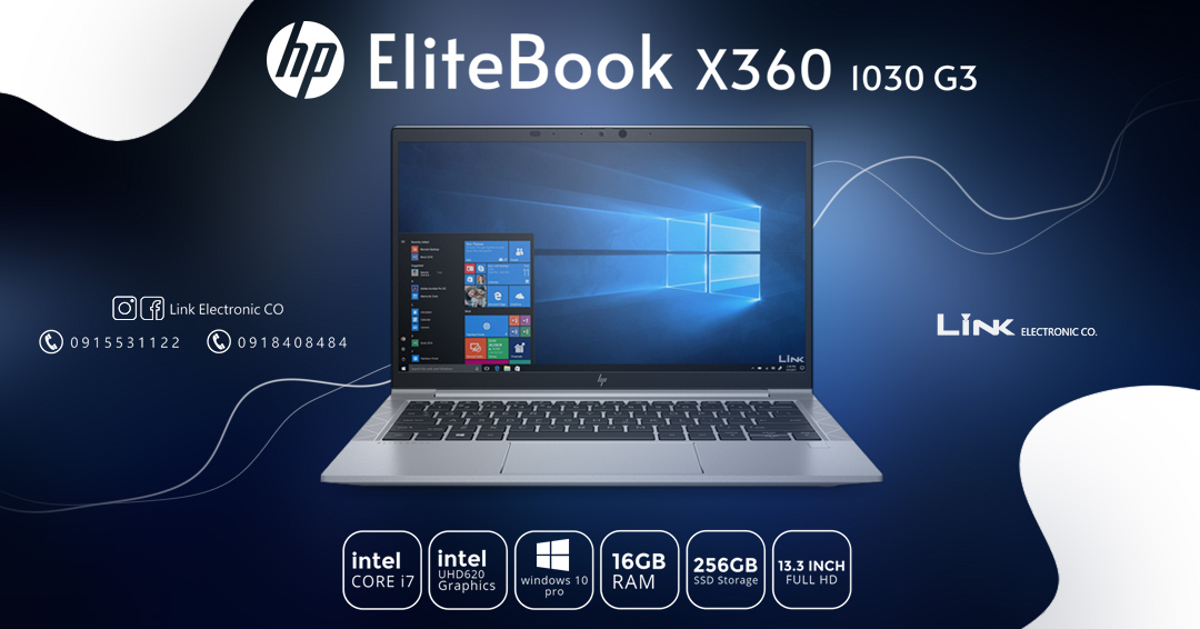 HP EliteBook x360 1030 G3 merupaka Laptop Bisnis Andalan Desainer Grafis yang terkenal berkat performa dan keunikan 4 mode perubahannya