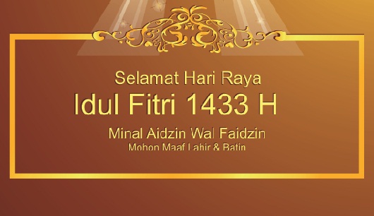 Kumpulan Pantun Idul Fitri 1433H / 2012M v.02 ~ AgoPoenya