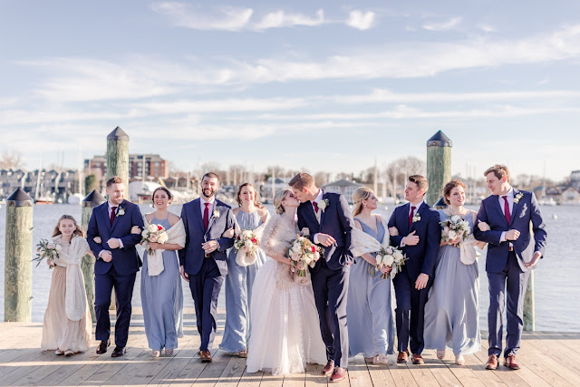 Annapolis, MD Wedding at St Mary's Parish photographed by Maryland Wedding Photographer Heather Ryan Photography