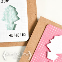 Mass produce Christmas Cards easily with journaling cards