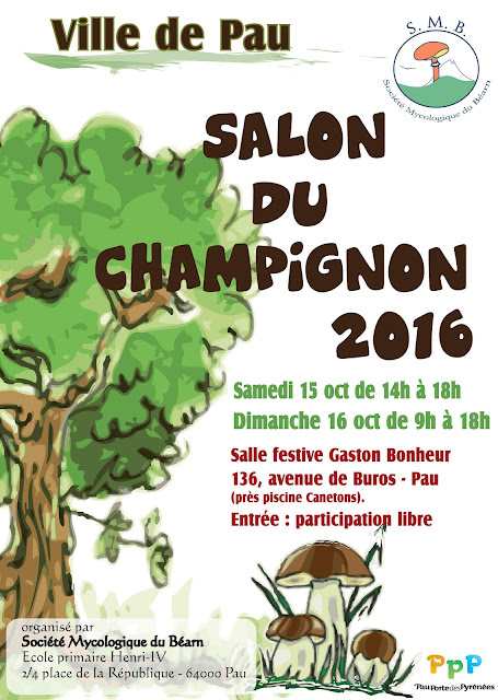 Salon du Champignon 2016 de Pau