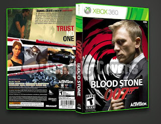 James Bond 007 Blood Stone xbox 360 game dvd front cover