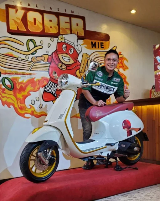 Beli Mie Kober Dapat Vespa