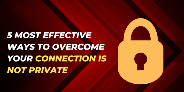 5 Most Effective Ways to Overcome Your Connection Is Not Private in the browser