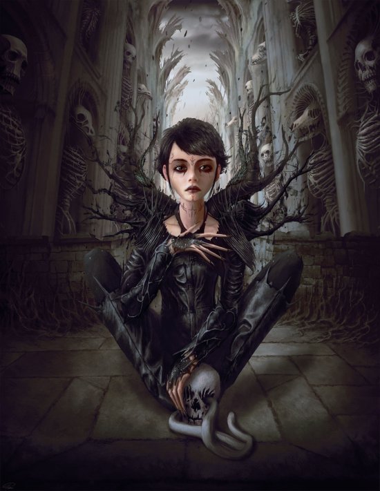 Piotr Ruszkowski ser1o deviantart ilustrações e foto manipulações photoshop surreal sombrio fantasia ficção terror hr giger inferno