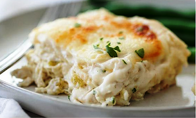 Chicken Lasagna with Green Chile and Cheese