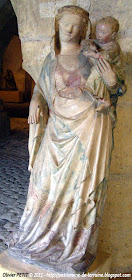 Vierge à l'Enfant. Milieu XIVe siècle.
