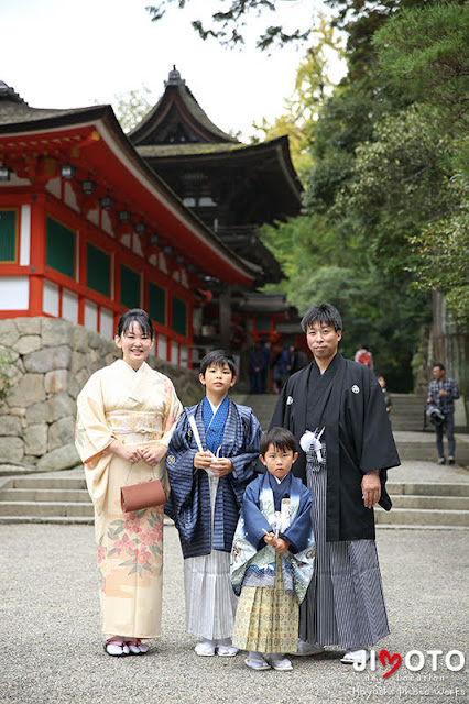 石上神宮の七五三出張撮影