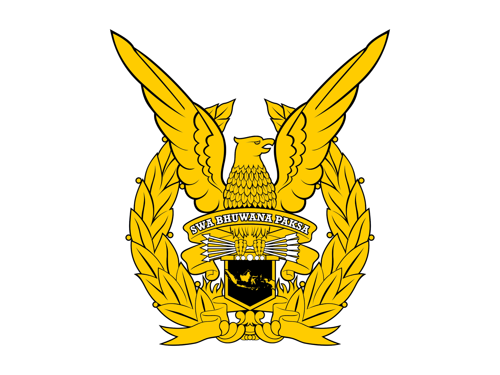 Logo TNI Angkatan Udara AU Format Cdr PNG  GUDRIL 