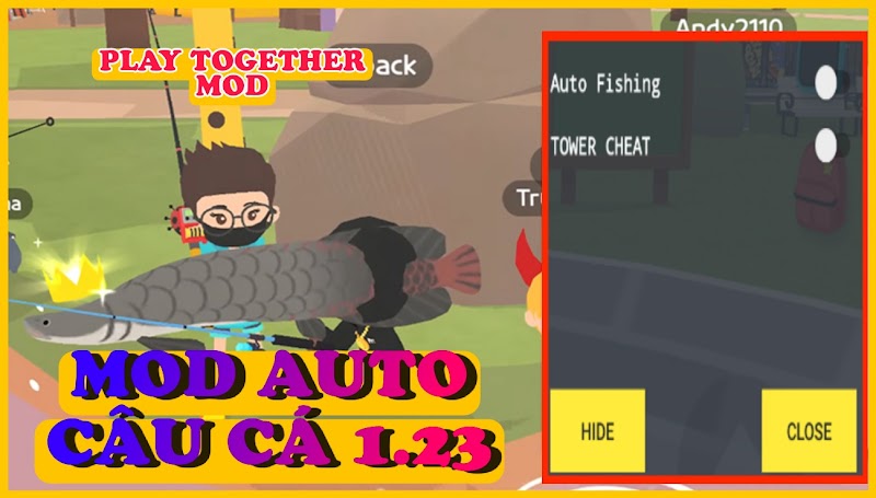 PLAY TOGETHER | AUTO CÂU CÁ 1.23 CÂU CÁ KHÔNG HỤT, KHÔNG KHÓA ACC KHÔNG CẦN MACRORIFY