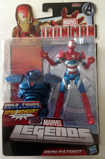 Hasbro Marvel Legends Iron Man - Iron Patriot in Package - front