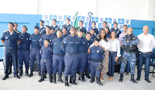 Imagem: Prefeita participa de cerimônia de formação da Guarda Civil Municipal de Cachoeira