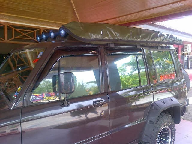 TENDA Thetrekkers: Tenda Awning Mobil Offroad type Extension