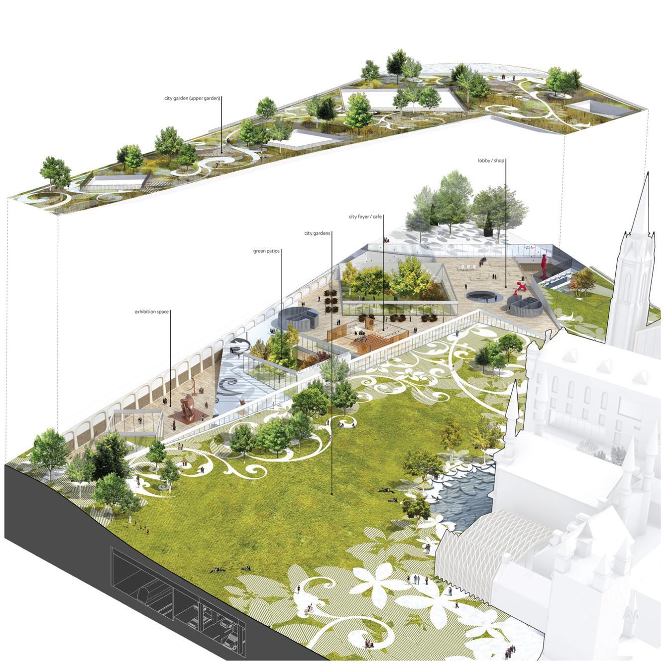 design team: Mecanoo . Cooper Cromar . Ian White Landscape Architects ...