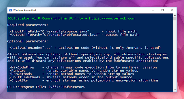 JObfuscator console version